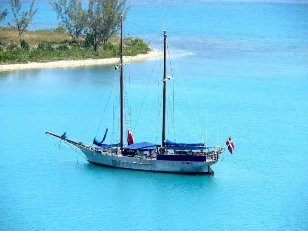 Jamaica caribbean boat