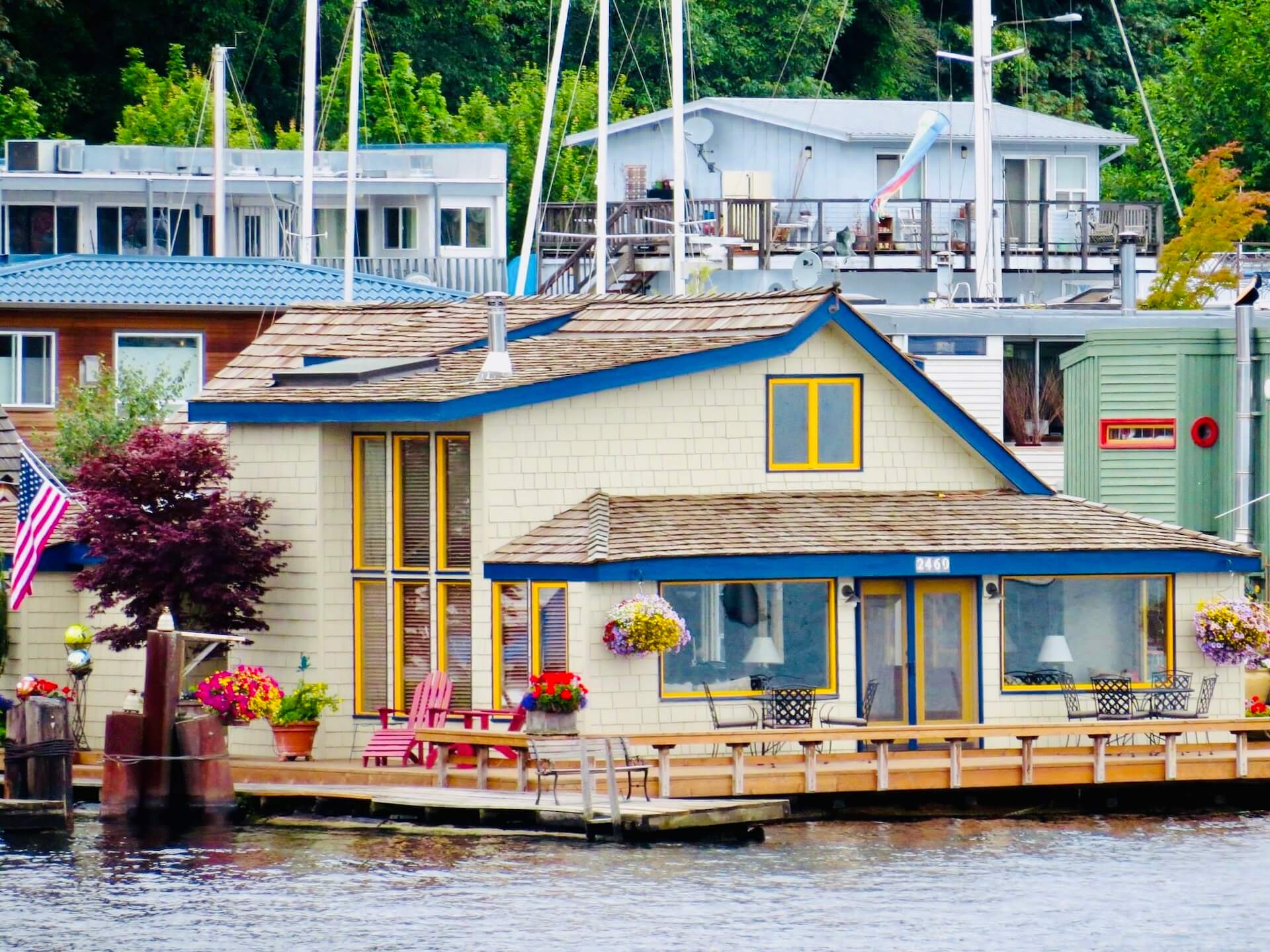 Seattle house boat district
