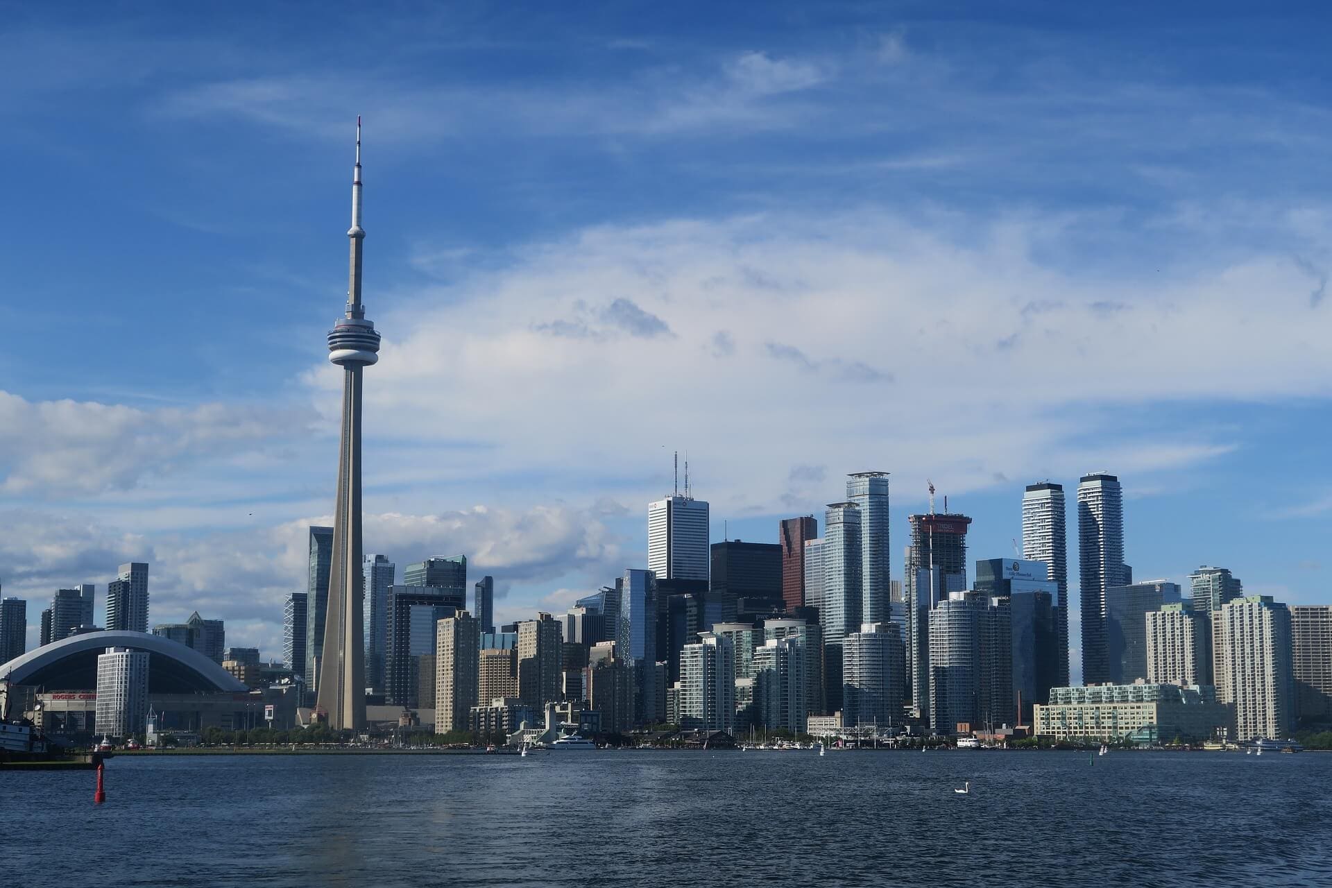 Toronto skyline canada