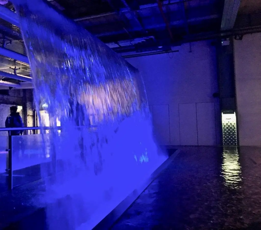 The guinness storehouse waterfall