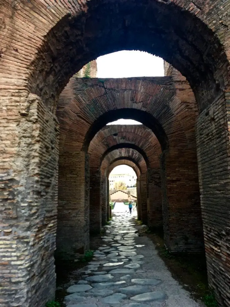 Forum rome italy archway
