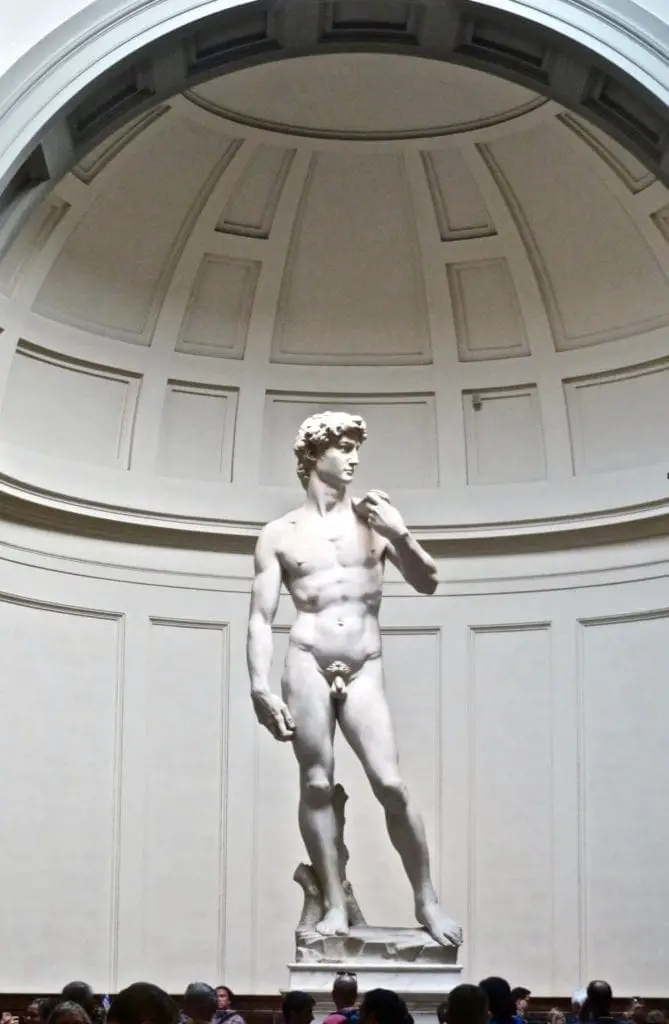 Michelangelos david galleria accademie florence