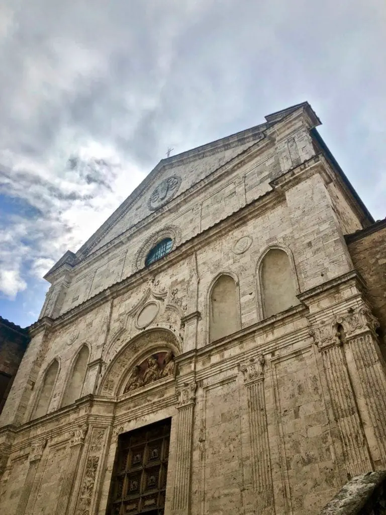 Montepulciano cathedral italy theroadtaken2