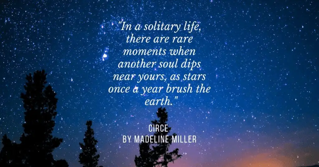 Circe by madeline miller quotes blue starry sky
