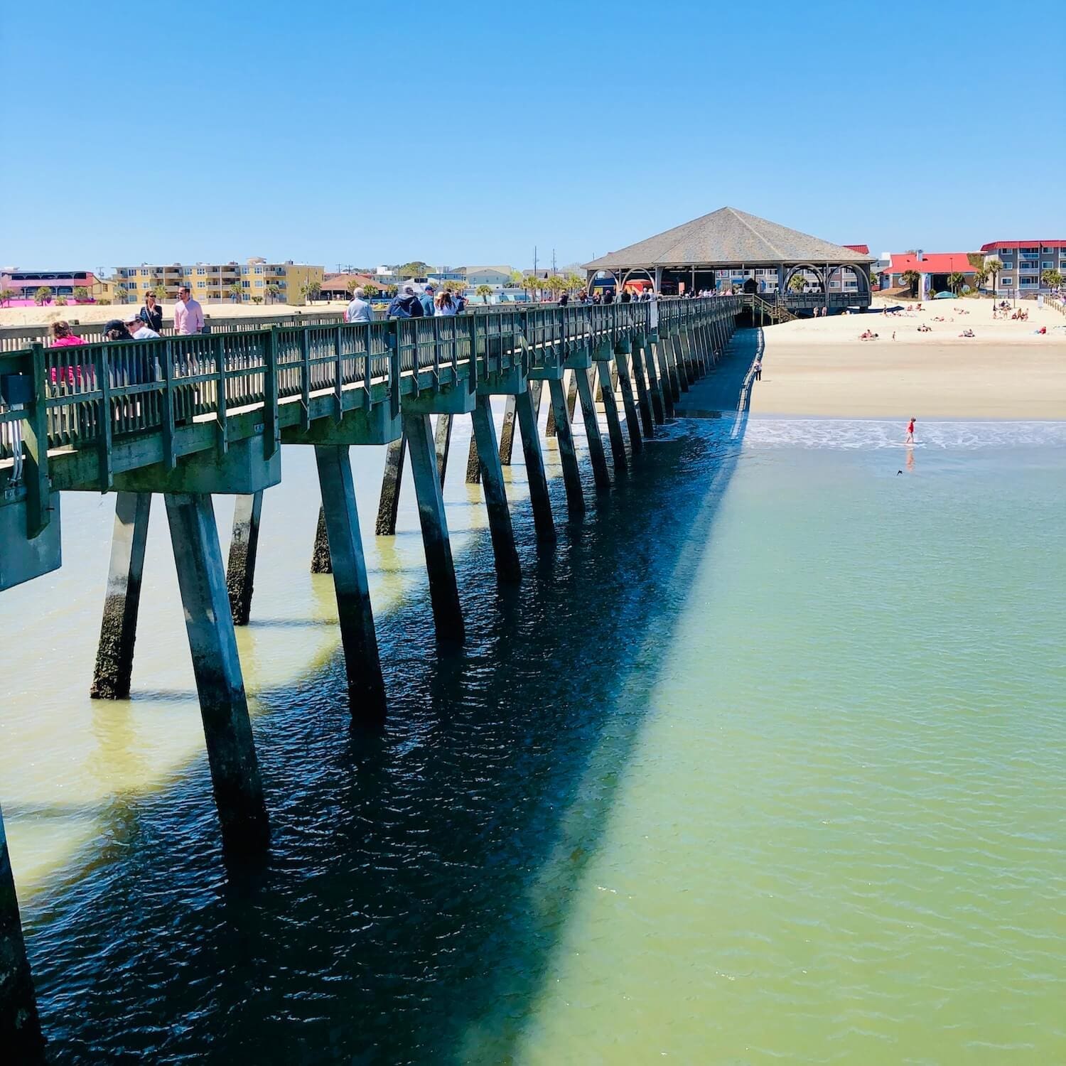 Tybee island pier and pavilion