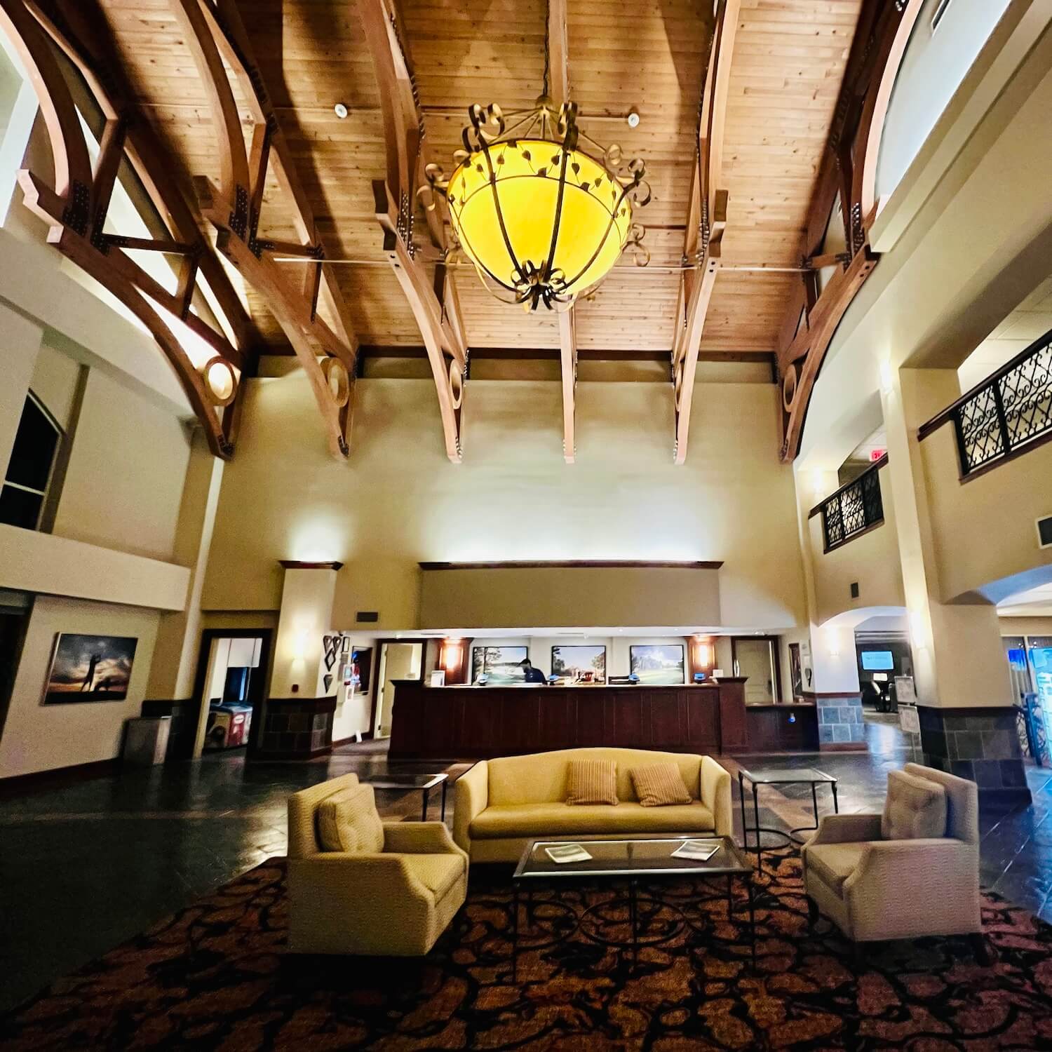Grand national resort marriot hotel lobby