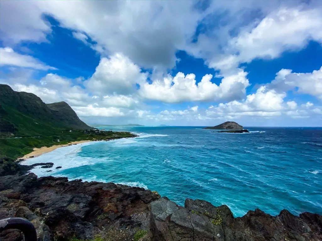 Makapuu lookout beach oahu hawaii