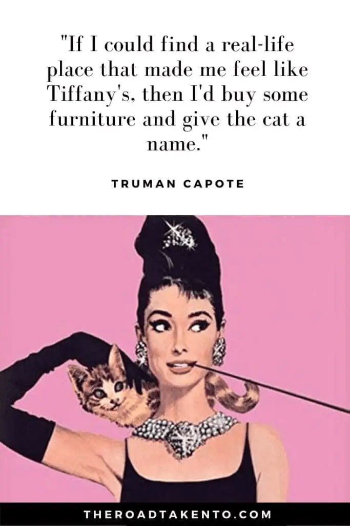 Breakfast at tiffany's quote