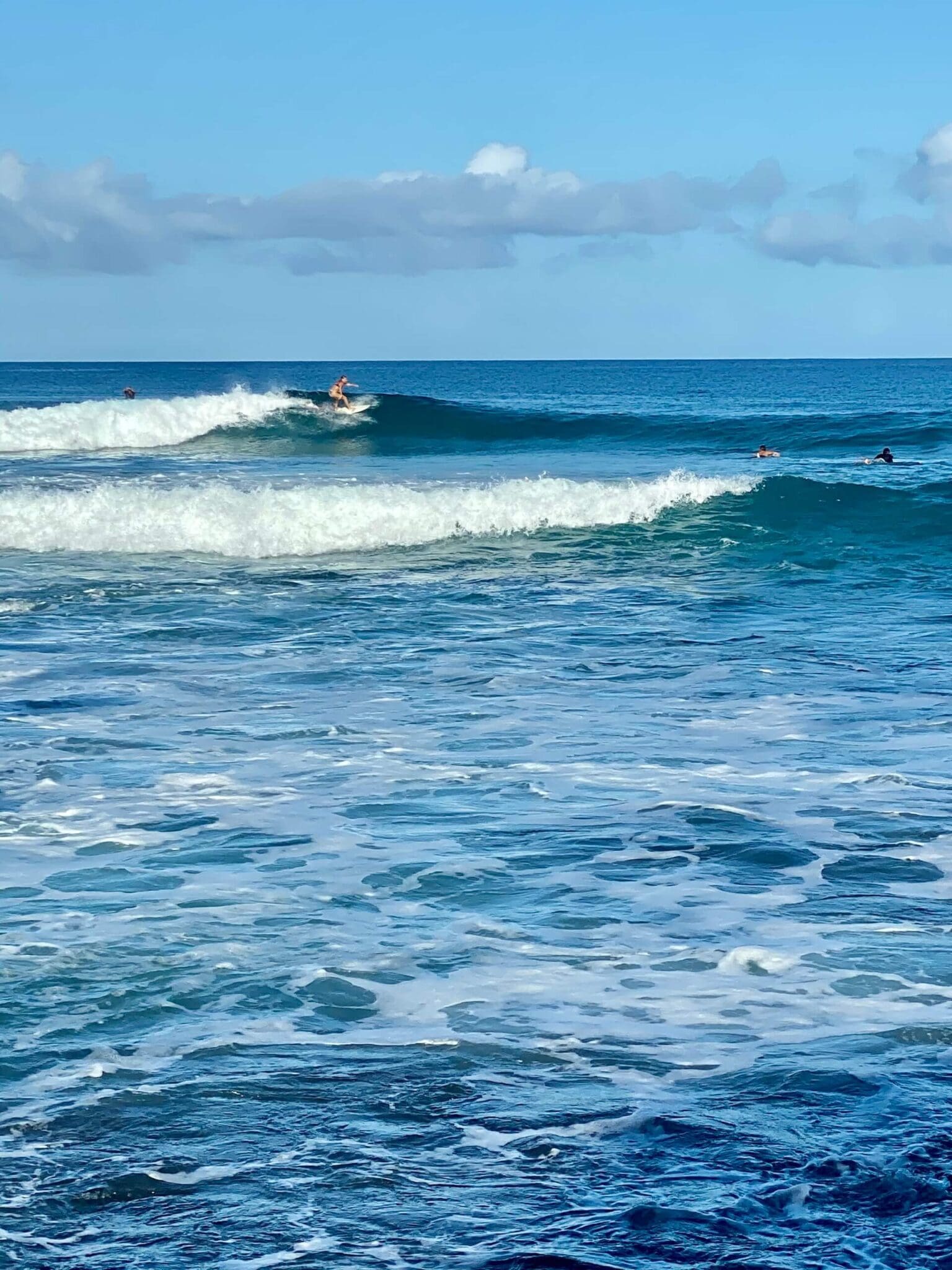 Surfing kona big island hawaii
