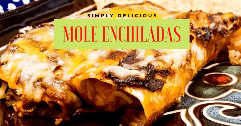 Mole Enchiladas Mexican Recipe