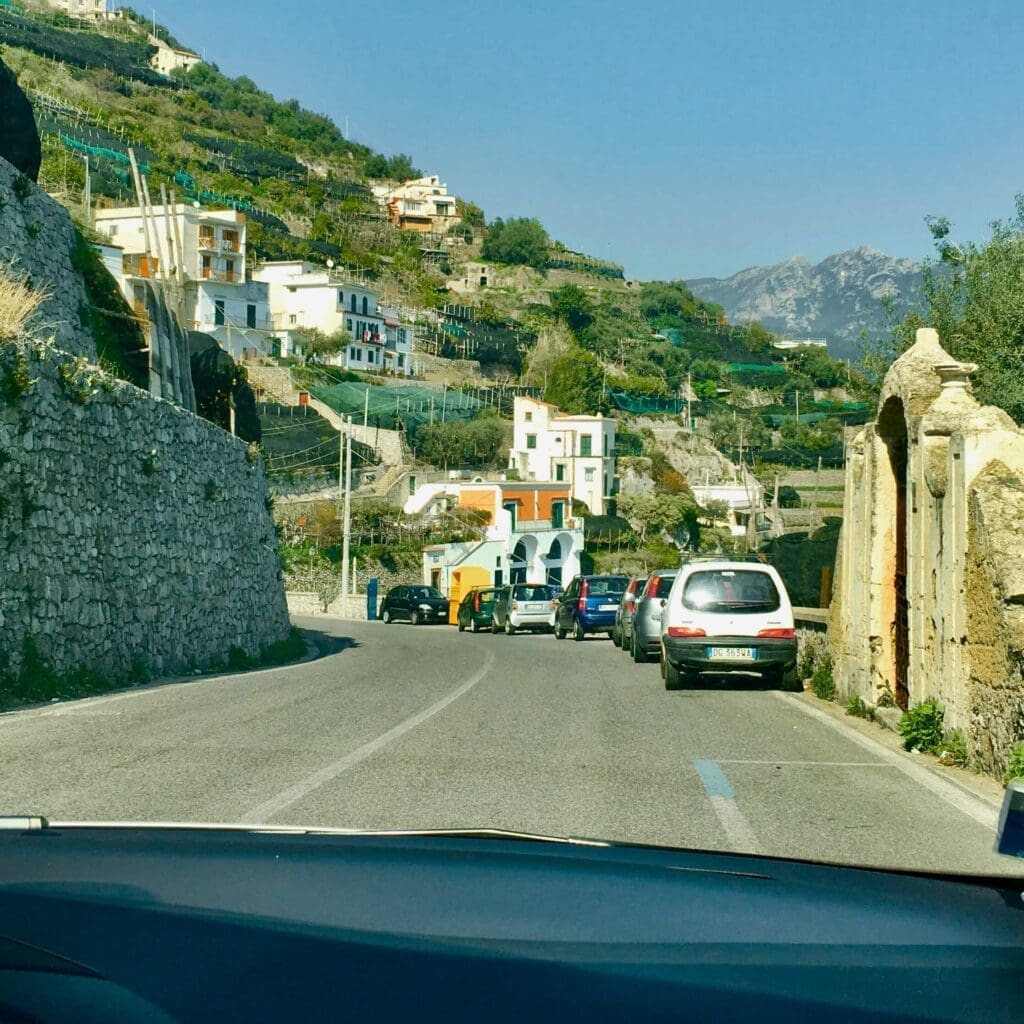 Driving the amalfi coast