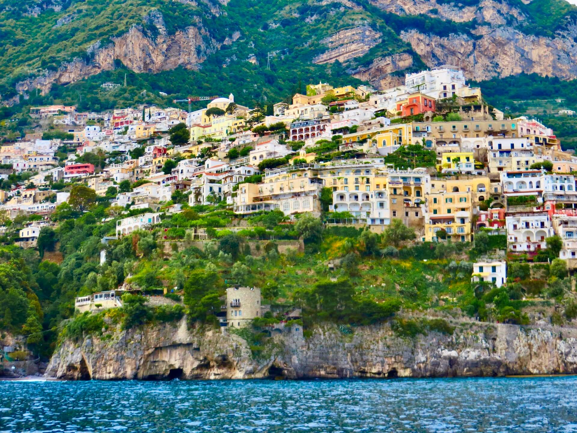 Capri coastline