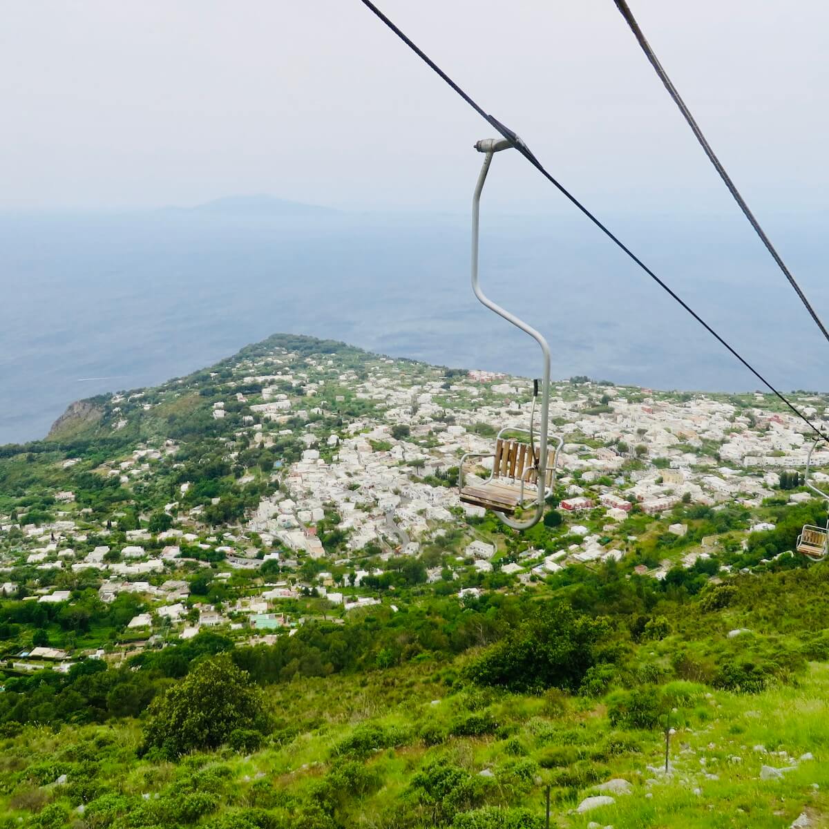 Chairlift to mt solaro