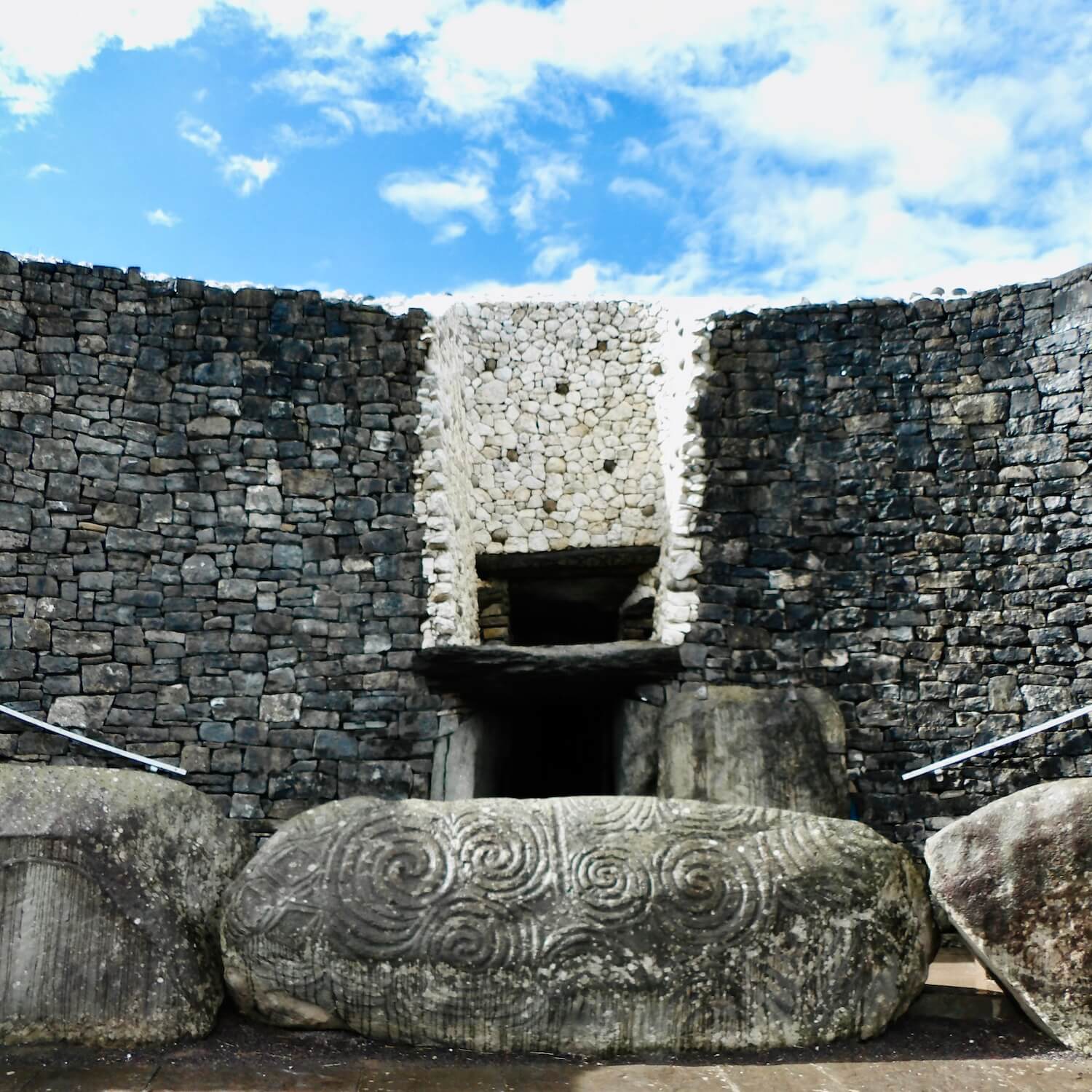 Newgrange entrance stone ireland