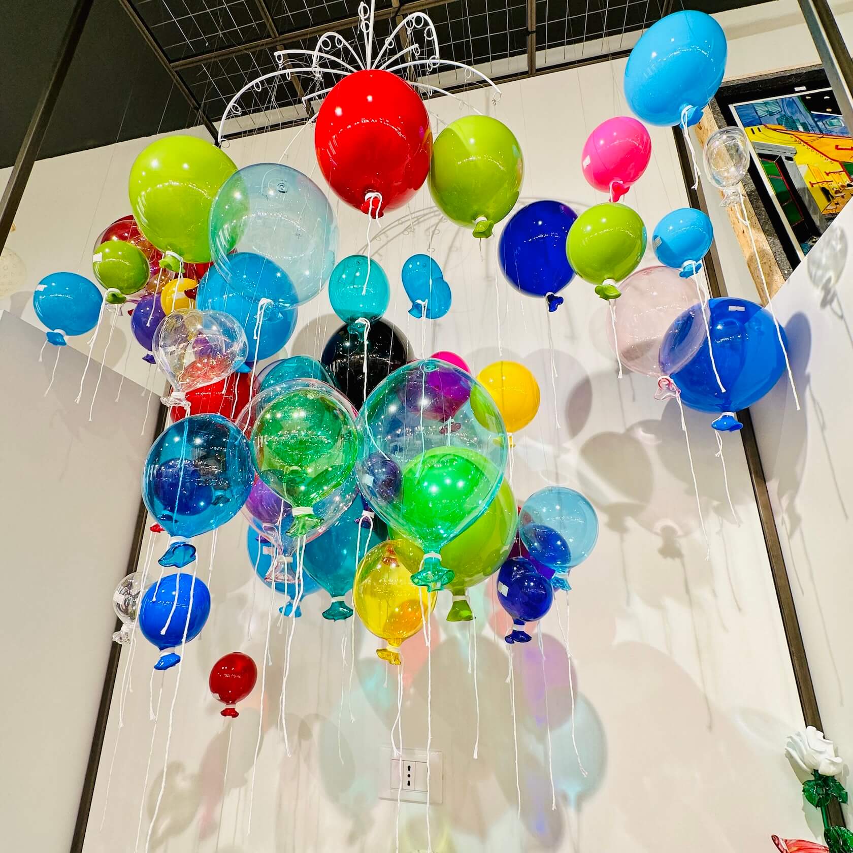 Murano glass balloons omg glass factory