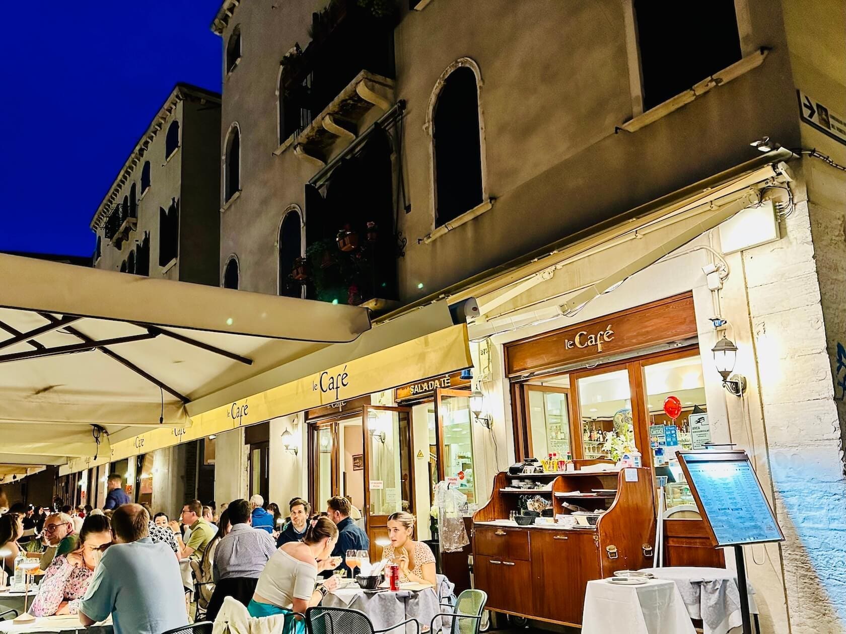 Venice cafe restaurant