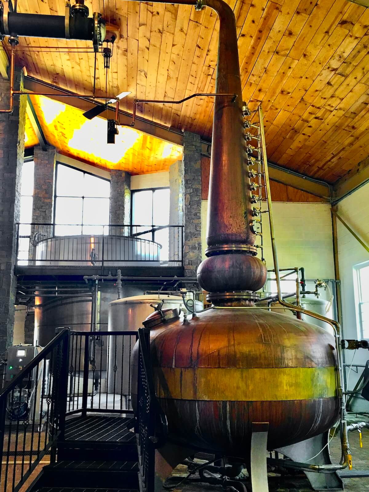 The pot still at willett bourbon distillery