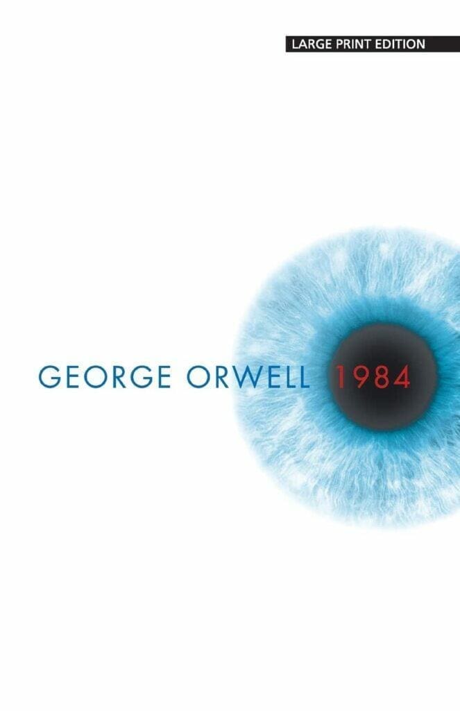 1984 book cover george orwell