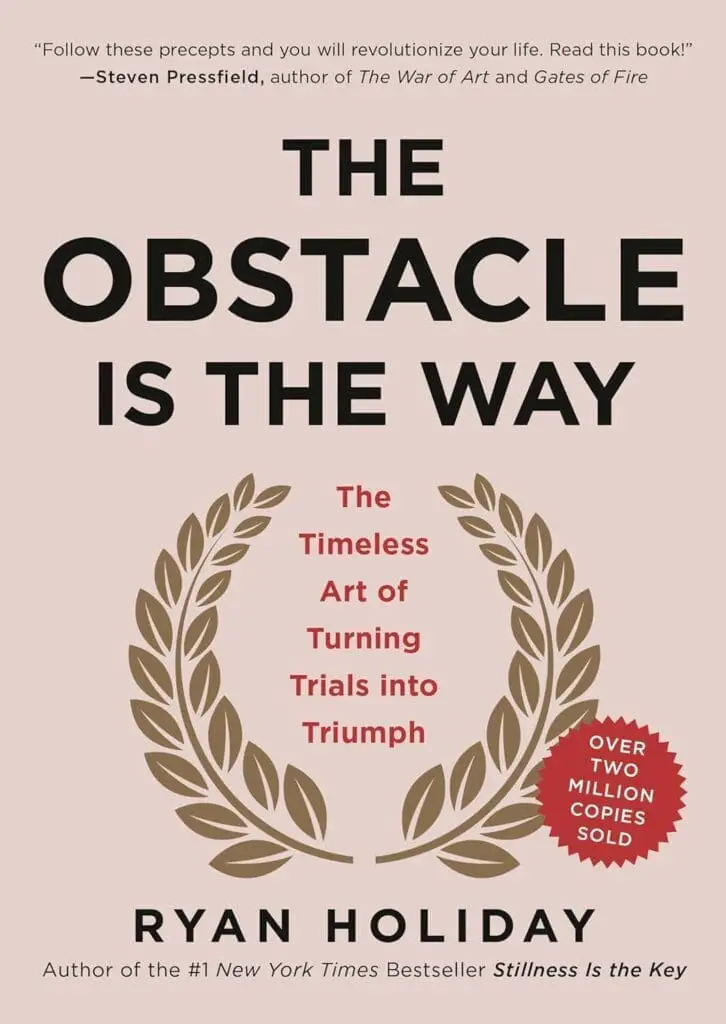 The obstacle is the way quotes book cover