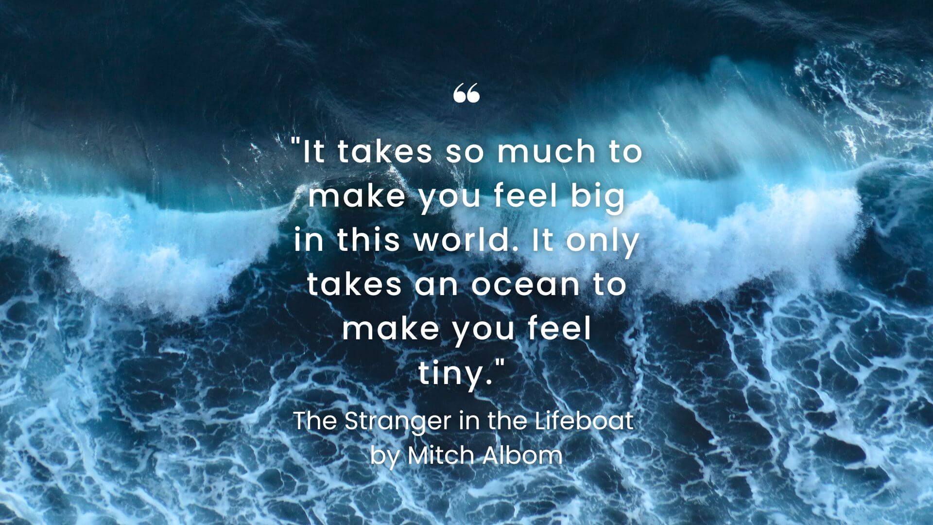 17 memorable the stranger in the lifeboat quotes by mitch albom